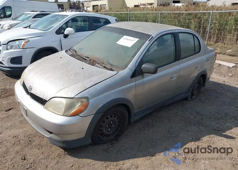 2000 Toyota Echo из США, поврежденный, VIN JTDBT123XY0091108